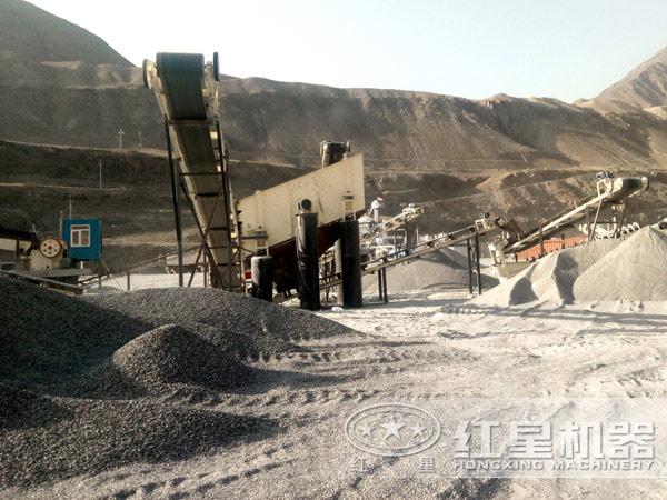 將石頭碎成建筑用砂用哪種設(shè)備？這種機器多少錢一臺